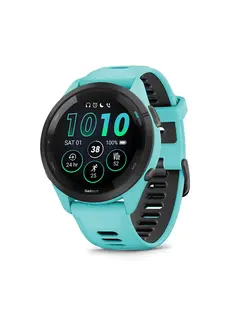 Garmin Forerunner 265 Aqua with Black