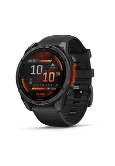 Garmin fenix 8 47mm AMOLED Slate Gray with Black