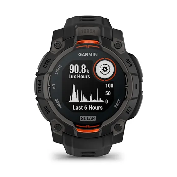 Garmin Instinct 3 Solar 45mm Black screen 2