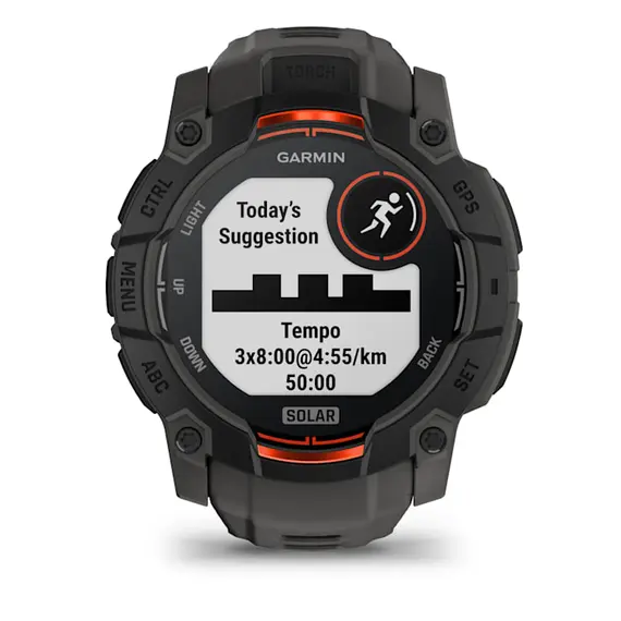 Garmin Instinct 3 Solar 50mm Black with Charcoal screen 16