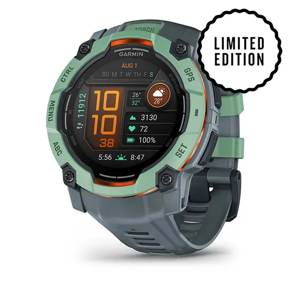 Garmin Instinct 3 AMOLED 50mm Neo Tropic with Twilight Limited Edition